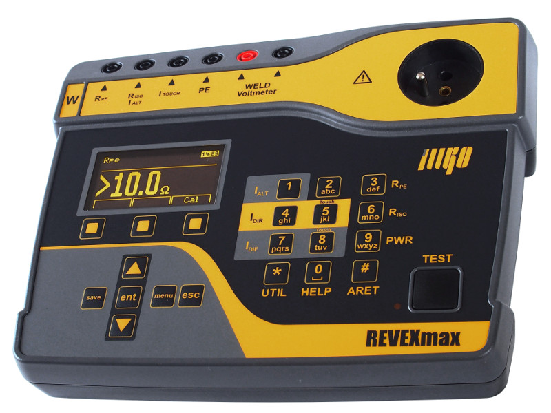 ILLKO REVEXmax W - Tester elektrických spotrebičov a zváračiek
