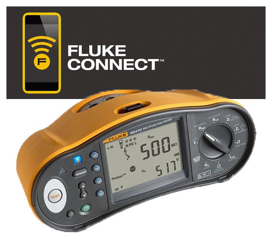 Fluke 1664 FC  SCH - Tester elektrických inštalácií