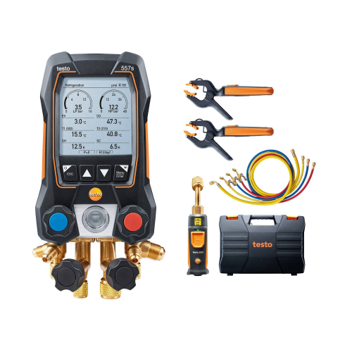 Testo 557s SMART SET s hadicami - Digitálny servisný prístroj