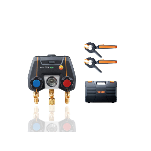 Testo 550i Smart SET - Aplikáciou ovládaný digitálny servisný prístroj 