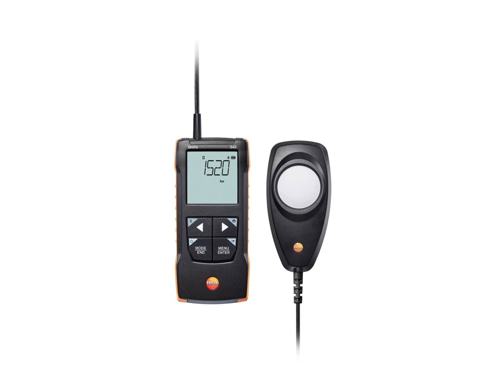 Testo 545 - Digitálny luxmeter s pripojením k aplikácii