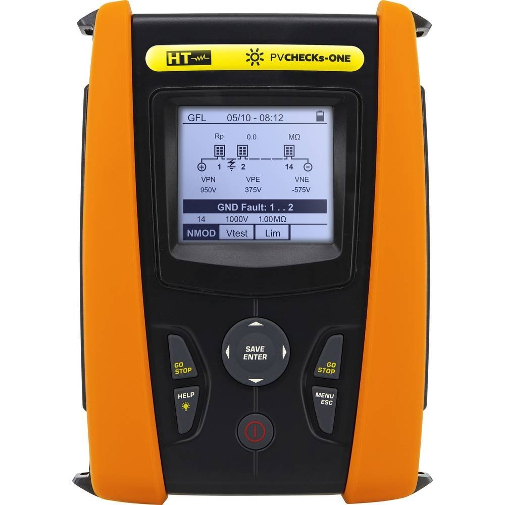 HT Instruments PVCHECKs-ONE - Tester na kontrolu a diagnostiku FV systémov do 1000V/30A