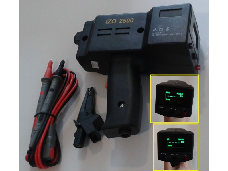 Electron IZO 2500 - Merač izolačných odporov