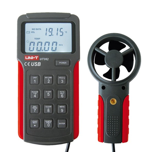 UNI-T UT362 USB - Anemometer