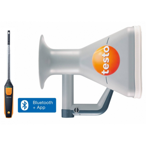 Testo 405i - Termický anemometer s meracím kužeľom testovent 415 SET