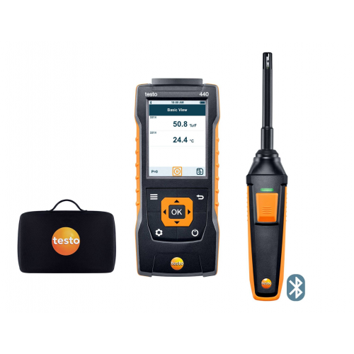 Testo 440 - So sondou vlhkosti s Bluetooth SET