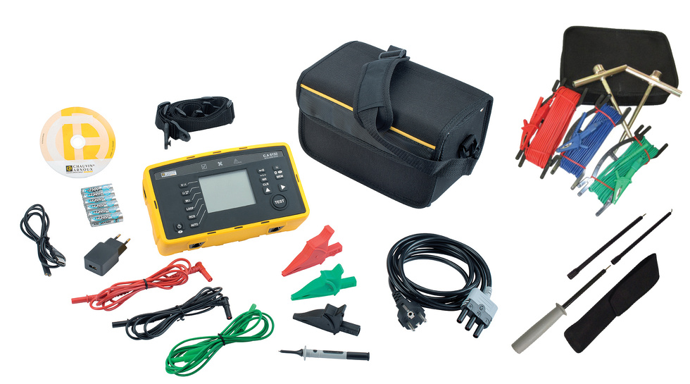 Chauvin Arnoux C.A 6133 KIT - Tester elektrických inštalácií a bleskozvodov
