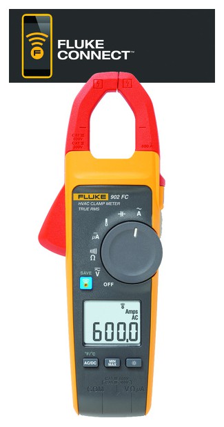 Fluke 902 FC - Digitálny kliešťový TRMS multimeter