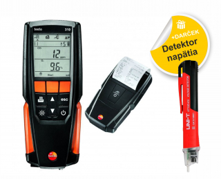 Testo 310 - Analyzátor spalín s tlačiarňou