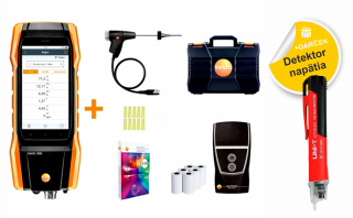 Testo 300 Longlife - Analyzátor spalín SET 1 s tlačiarňou